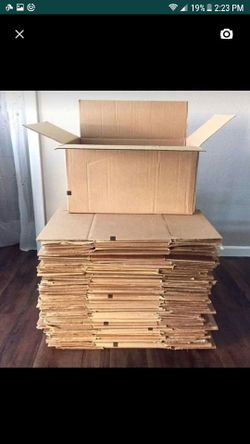 Moving Boxes & Bubble wrap