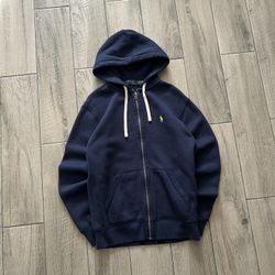 Navy Blue Polo Ralph Lauren Zip Up 