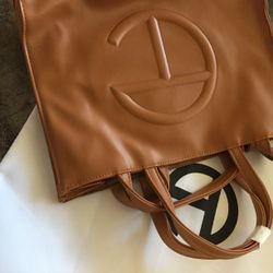 Medium khaki Shopping Bag		
