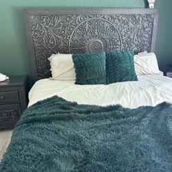 Bedframe And Nightstands