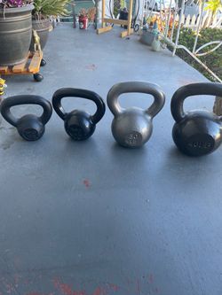 Kettlebells $1 per pound