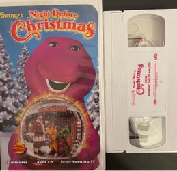 BARNEY’s NIGHT Before CHRISTMAS (VHS-1999)