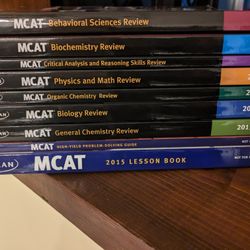 MCAT Books 2015 KAPLAN