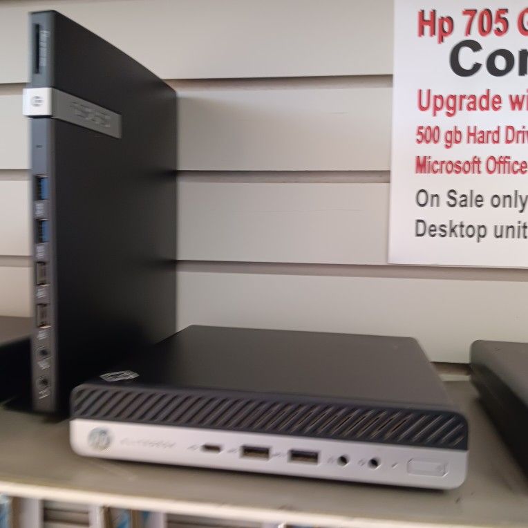 705 G4 Dm Mini Elitedesk Desktop Computer