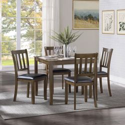 758399 4PCS DINETTE SET - TABLE & 4 CHAIRS
