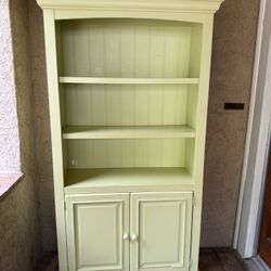 Sage Green Bookcase