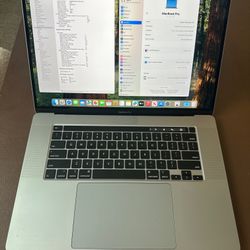 16” MacBook Pro Intel Core i7 16gb RAM 500gb SSD In Good Condition