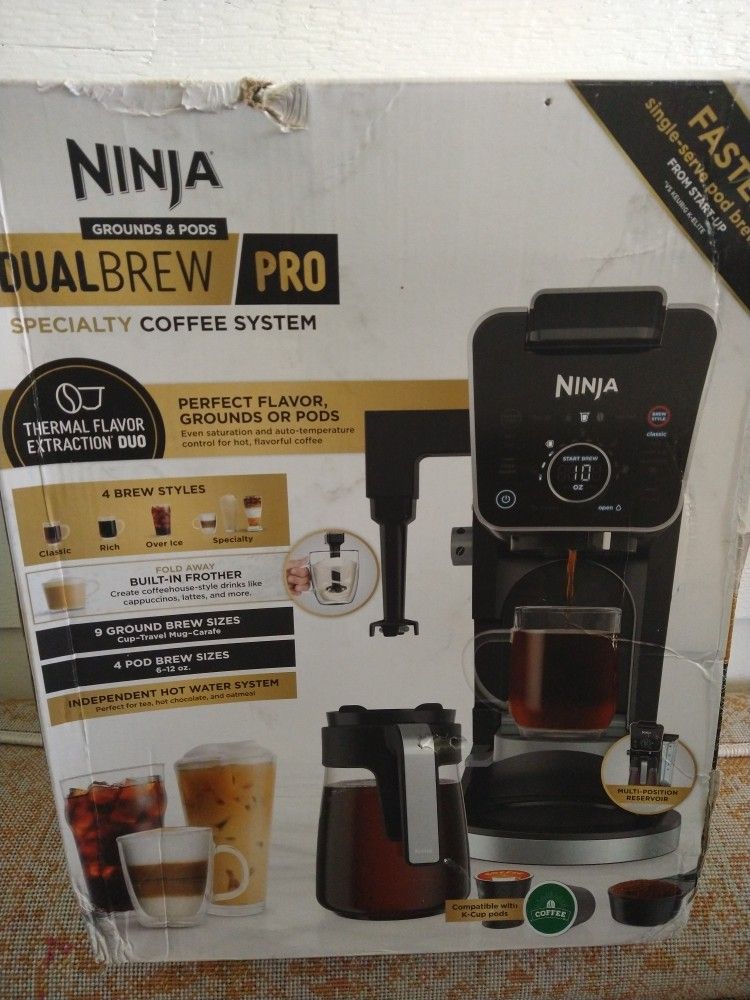 Ninja® DualBrew Pro CFP301 Specialty Coffee System