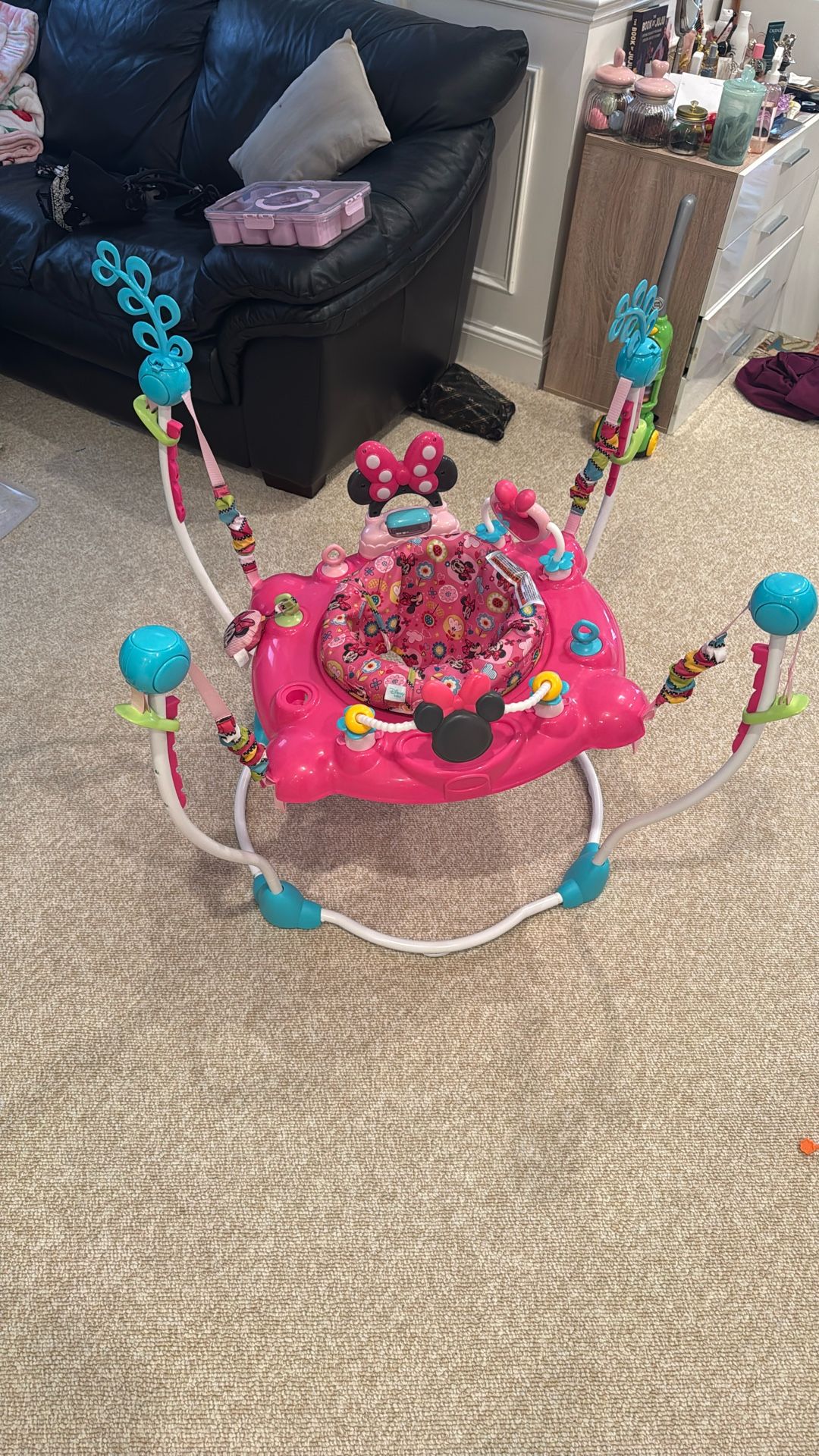 Minnie Mouse Peekaboo activity jumper