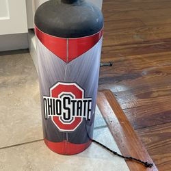 18” Tall Solid Metal Bell  Has Ohio State Logo That Can Be Changed  Can Ring Really Loud!