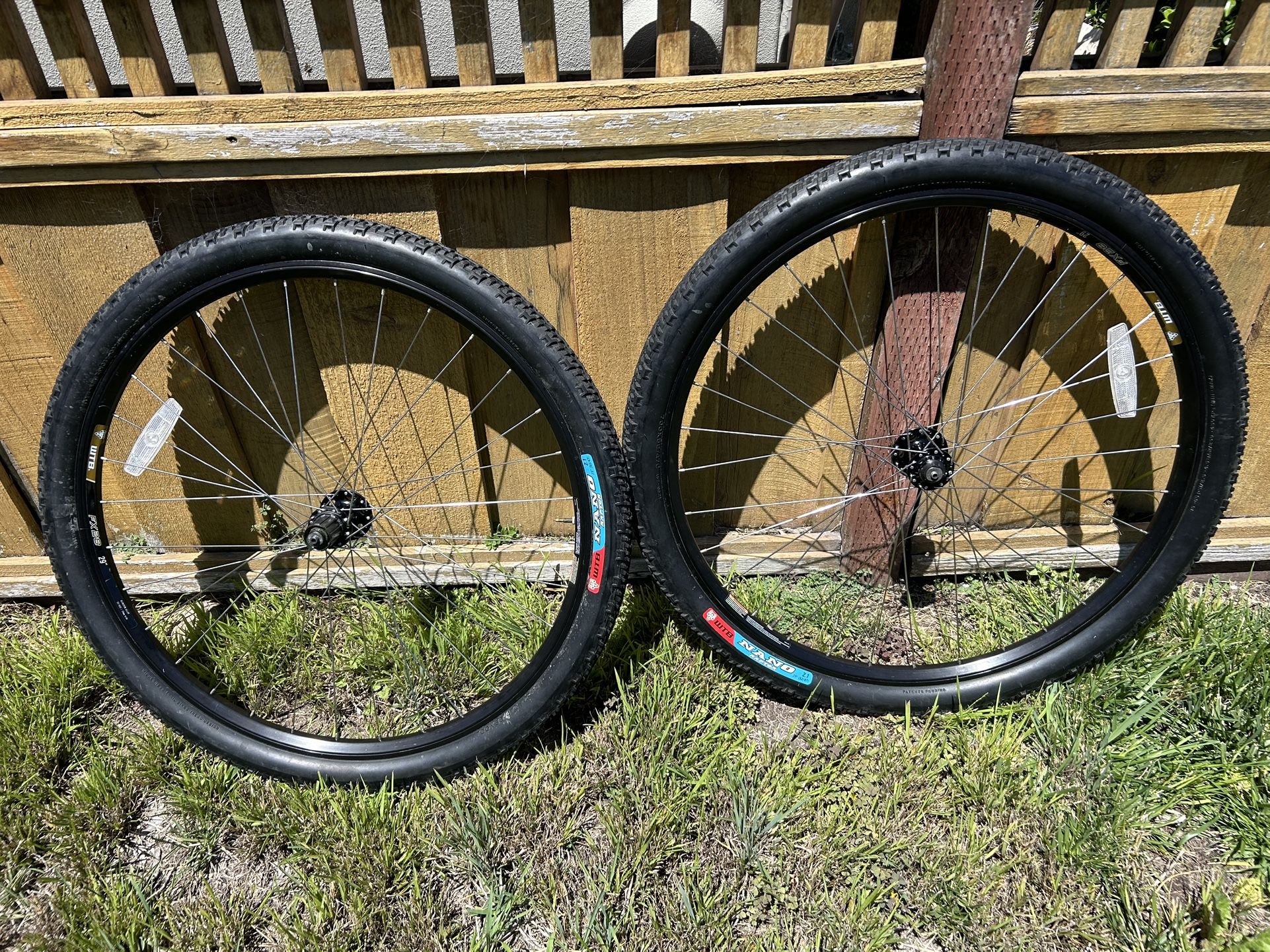 Clean! WTB 29” Mountain Bike Disc Wheel set With WTB Tires