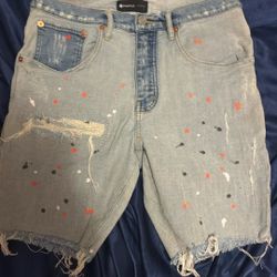 purple brand jorts authentic 