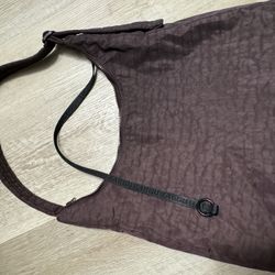 Baggu Nylon Shoulder Bag Chocolate Plum 