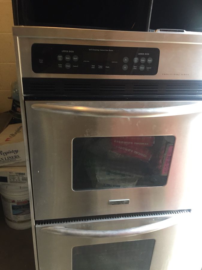 Stainless steel Electric double oven