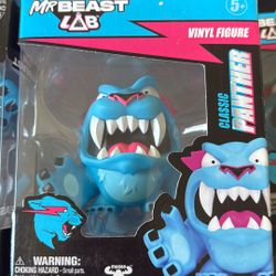 Mr Beast Lab Toys Classic Panther Vinyl Figures 