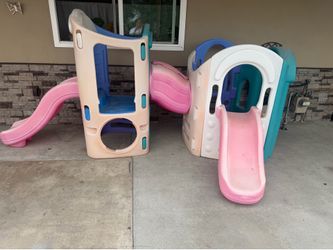 Kids Plastic Play Slide Sets