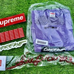 Supreme x Futura Box Logo Tee Dusty Purple SS24 Size XL 