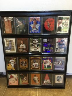 Baseball and football cards