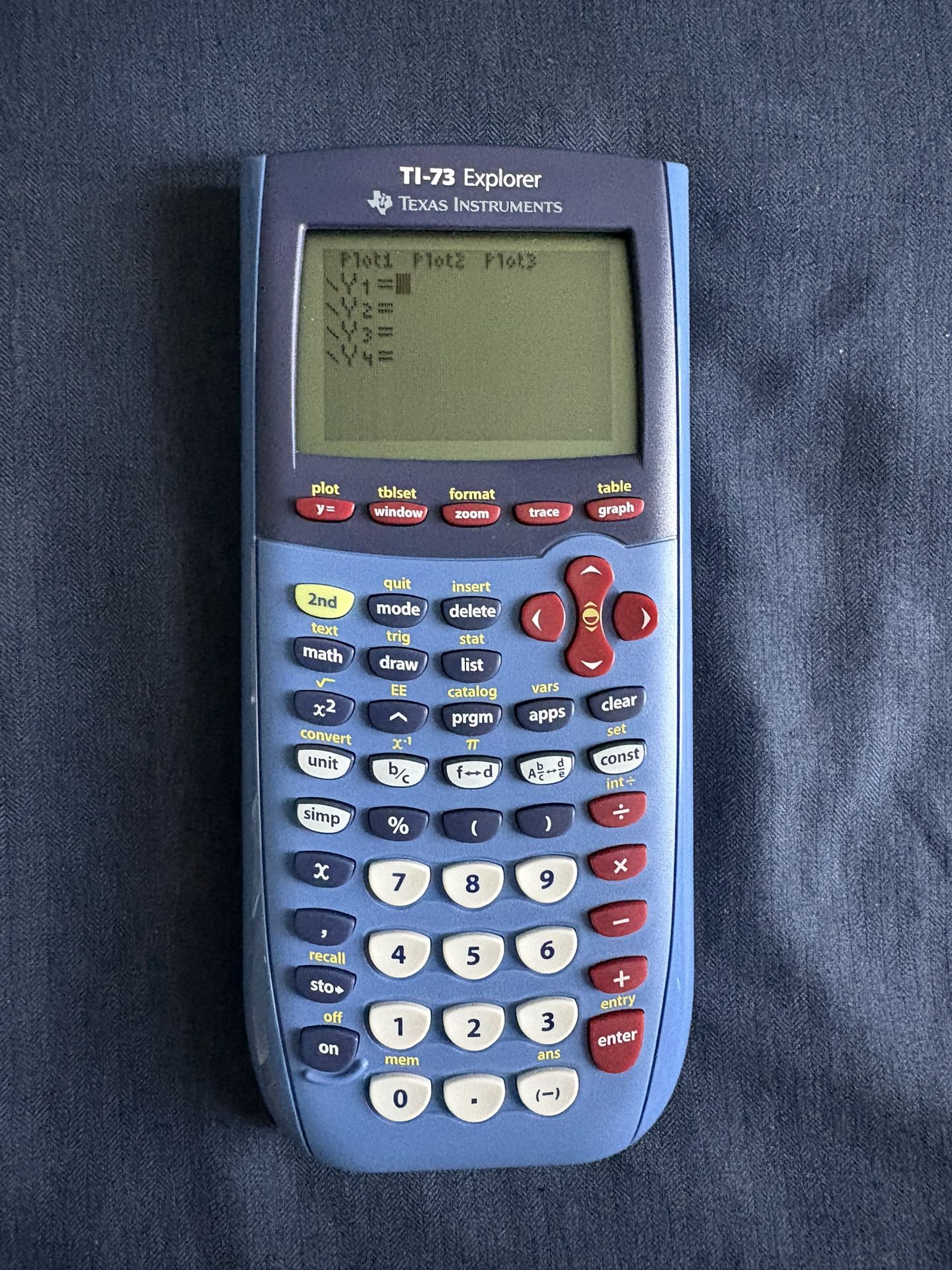 TI-73 Texas Instruments Graphing Calculator