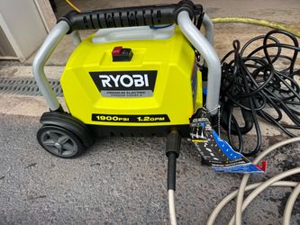 New Ryobi 1900 PSI Electric Pressure Washer 1.2 GPM.