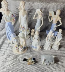 porcelain collector figurine dolls. 