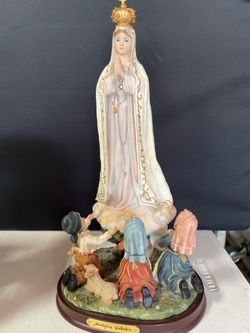 Blessed Mary with 3 children