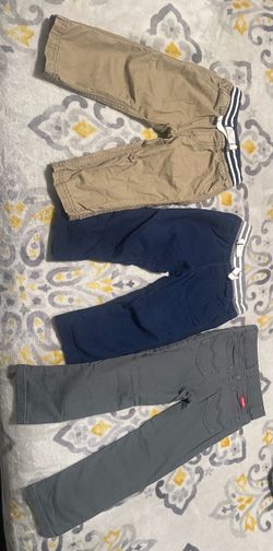 Pantalones para niño tallas 12 meses y 18 meses y 4 años