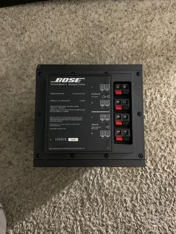 Bose Acoustimass 3 speaker system