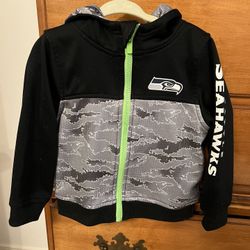 Toddler Seahawks Zip-Up Hoodie
