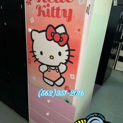 Hello Kitty Closet Wardrobe Dresser Ropero Nuevo Cajonera 