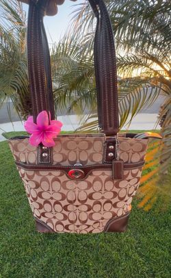 Vintage Coach Tote Bag