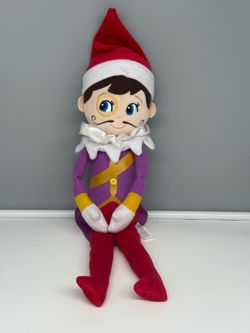 The Elf on the Shelf Plushee Pals Scout Elf Joe talking plush Displayed Only