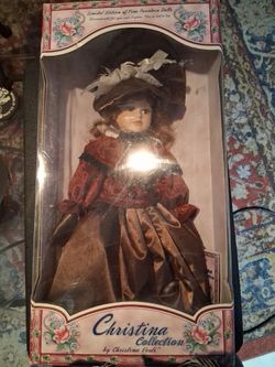 Christina Collection Fine Porcelain Doll by Christina Verdi