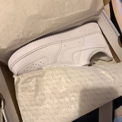 White Air Force Ones Size 11