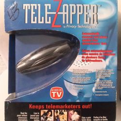 TeleZapper MTZ900 As Seen on TV Telemarketers Phone Call Blocker NEW Sealed
