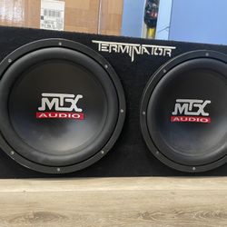 12” subwoofers