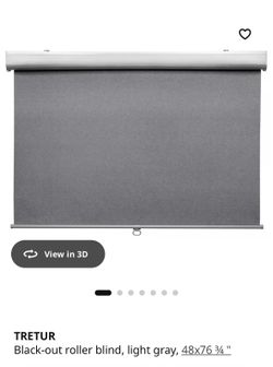 Black out Roller Blind  ( light gray )