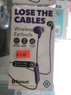 Lose wireless Bluetooth headphones