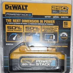 Dewalt DCBP520 Power Stack 20V Max5ah Battery 