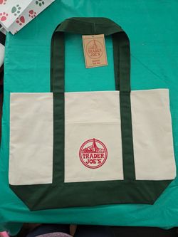 Christmas Edition Trader Joes Tote Bag