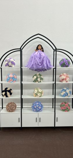 Flower Bouquet, Ramos, Ramo De Flores, Artificial Bouquet, Quinceanera Accessories, Hand Bouquet, Ramo De Quinceanera