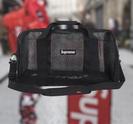 Supreme Big Duffle Bag Black