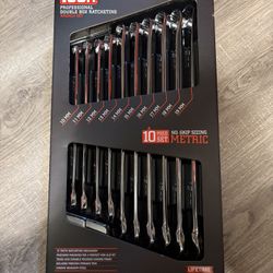 Icon 10pc Double Box Ratcheting Wrench Set (metric)