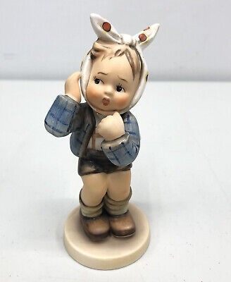 Rare Vintage Goebel Hummel Boy With A Toothache Figurine Sculpture Decor Porcelain