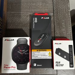 Polar Pacer Pro Watch Combo