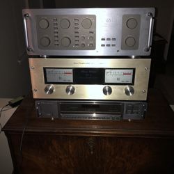 Vintage stereo equipment