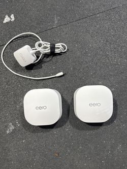 Eero 6 Mesh Wi-Fi System (Main + Extender) – Excellent Condition