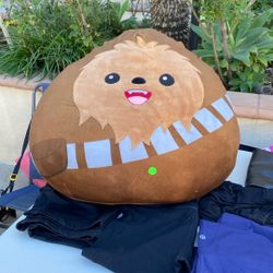 Squishmallow Star Wars Chewbacca 24" XL Jumbo Plush Soft Toy