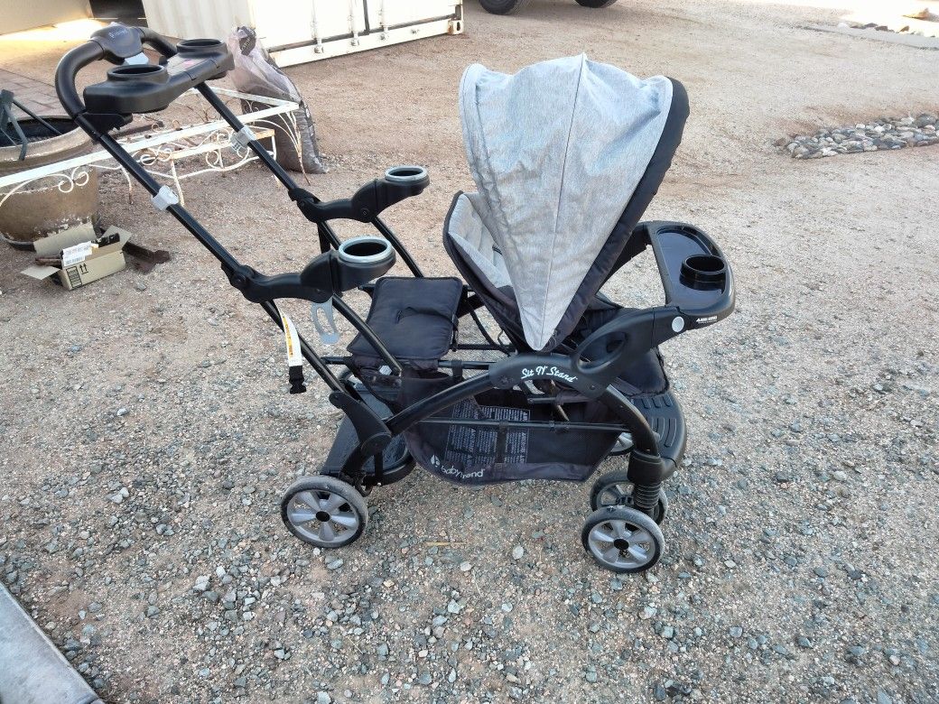 Sit And Stand Baby Trend Stroller