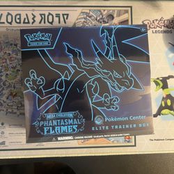 Phantasmal Flames Pokemon Center Elite Trainer Box (Exclusive)